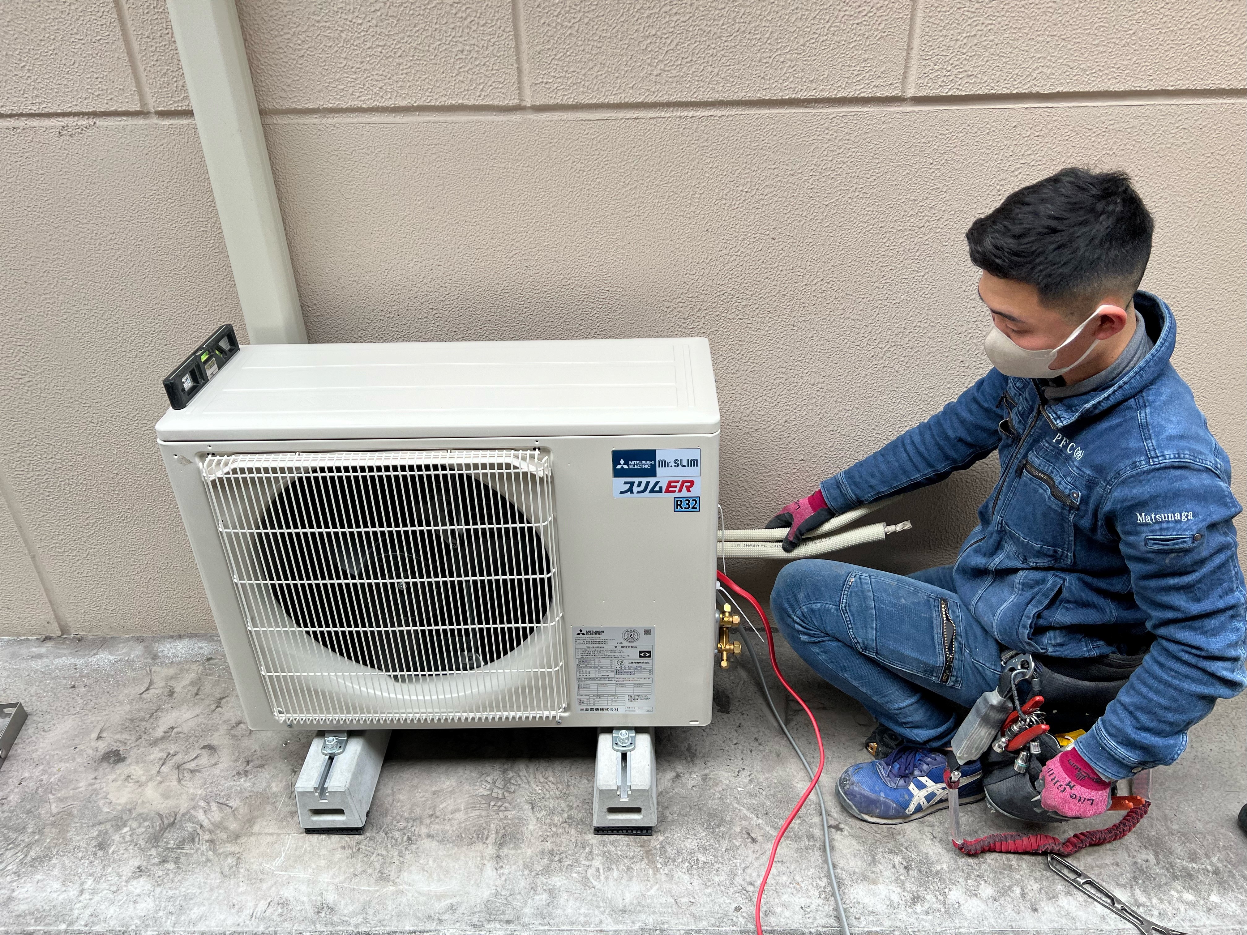 岡山県内 エアコン配管工事 | 岡山の空調設備・換気設備はプル